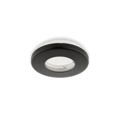 Afbeelding van Inbouwspot, Rond, Waterdicht IP54, Ø85 mm, Mat Zwart GU5.3 / MR16 Fitting (12V) Standaard