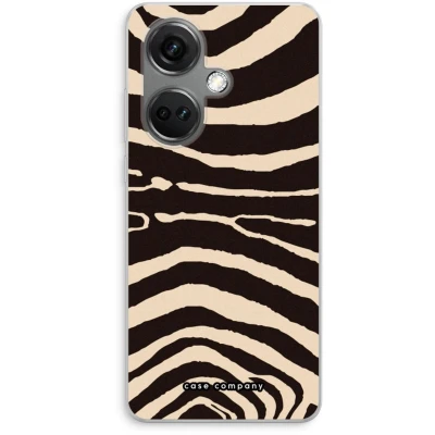 Afbeelding van Case Company® hoesje geschikt voor OnePlus Nord CE 3 Arizona Zebra Soft Cover Telefoonhoesje Bescherming aan alle Kanten en Schermrand