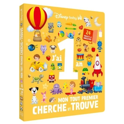 Image de DISNEY BABY Mon Cherche et Trouve J&#039;ai 1 an 24 volets à soulever
