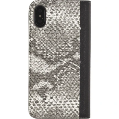 Afbeelding van Mobilize Special Premium Gelly Book Case Apple iPhone X/Xs Snake Black