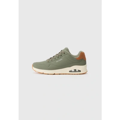 Afbeelding van Skechers Uno Suited on Air Sneakers voor heren, Olijfblad mij Leaf It To Me