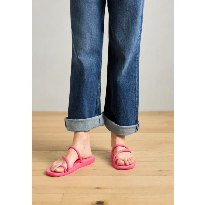 Afbeelding van Crocs Miami Toe Loop Sandal plateausandalen voor dames, Paars., 39/40 EU