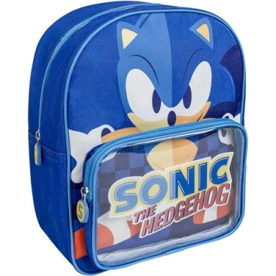 Afbeelding van Schoolrugzak Sonic Blauw 25 x 3 12 cm