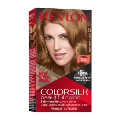 Image de Revlon ColorSilk Beautiful Color 57 Lightest Golden Brown