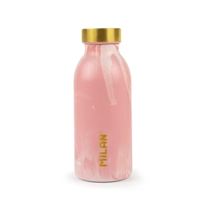 Afbeelding van MILAN® Thermosfles van roestvrij staal, 0,35 l, serie Lava, roze