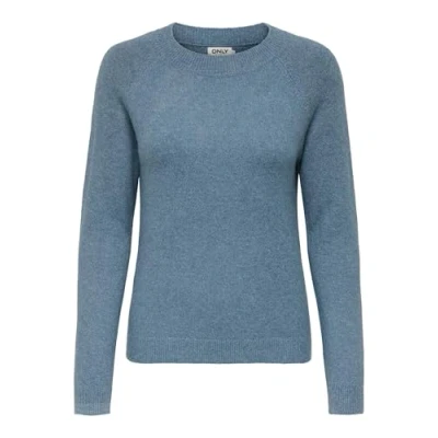 Image de ONLY Onlrica Life Pull en tricot pour femme Tailles XS S M L XL XXL Noir Beige, Bleu Chine.,