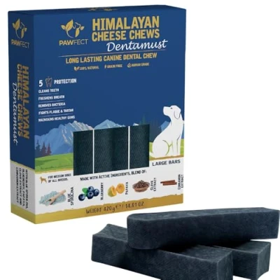 Afbeelding van Pawfect Dentamust Bars Blauwe bessen Large 420 gr.