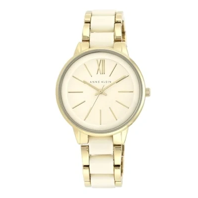 Afbeelding van Anne Klein Damesarmband met hars, groen/goud, AK/1412GNGB