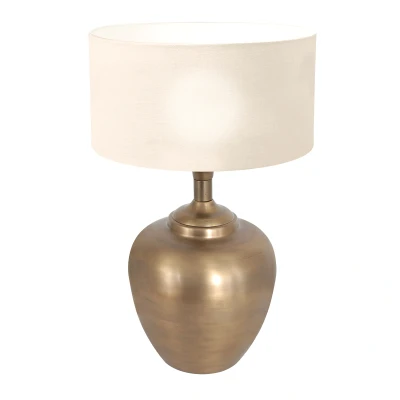 Afbeelding van Steinhauer tafellamp Brass brons metaal 40 cm E27 fitting 7206BR