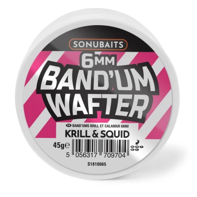 Afbeelding van Sonubaits Band&#039;um Wafters Krill &amp; Squid 6mm Hookbaits