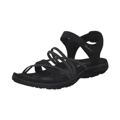 Afbeelding van Skechers Reggae Slim Meadow Grazer Dames Sandalen Zwart