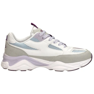 Afbeelding van Fila Recade Sneakers laag, Dames, Maat: 37, White/thistle Imitatieleer/ textiel