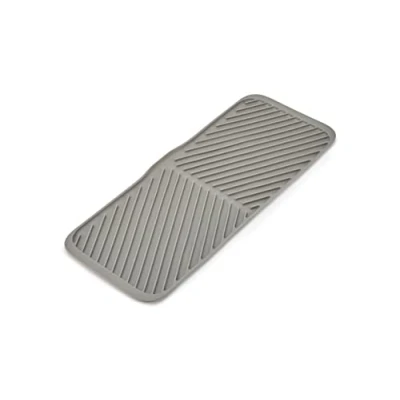 Afbeelding van Joseph Duo Opvouwbare afdruipmat, antislip afdruiprek voor keukenspoelbak, grijs