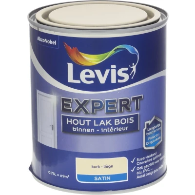 Afbeelding van Levis Expert Lak Binnen Satin Kurk 0.75L
