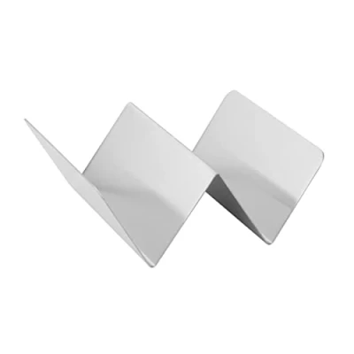 Afbeelding van Olympia RVS taco houder 5,5(h)x11,4(b)x13,5(d)cm