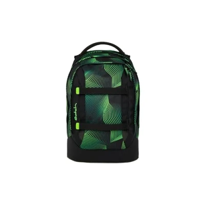 Afbeelding van satch Schoolrugzak met laptopvak Pack Seismic Green Lichtgroen