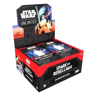 Image de Asmodee FFG Star Wars Unlimited Display de 24 Boosters : Spark of Rebellion Jeux société Jeu cartes à collectionner partir 12 ans 2 joueurs Version anglaise