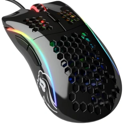 Image de Glorious pc gaming race model d maus schwarz glossy