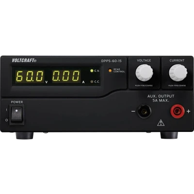 Afbeelding van VOLTCRAFT DPPS 60 15 Labvoeding, regelbaar 1 V/DC 0 A 900 W USB Programmeerbaar Aantal uitgangen: x