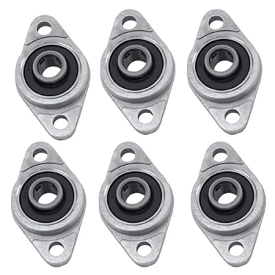 Afbeelding van Bztzhm 6 stuks 8 mm zinklegering lager van en staal, KFL08 flenslager, zoollagers KFL08, voor verschillende machines binnendiameter