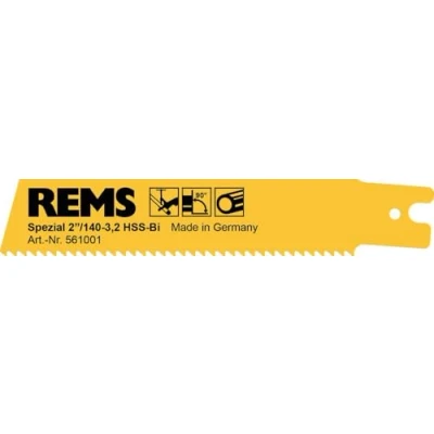 Afbeelding van Rems 561001 HSS Bi Reciprozaagblad 140 x 3,2mm Metaal (5st)