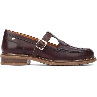 Afbeelding van Pikolinos Aldaya dames instapper bruin maat 37 (EU) 4 (UK)