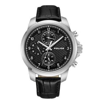 Afbeelding van Police Mensor Chronograaf, Heren, Maat: One Size, Black