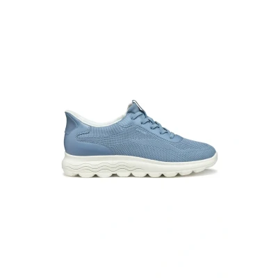 Afbeelding van Geox Spherica PLUS Sneakers laag, Dames, Maat: 41, Light blue Textiel/ synthetisch