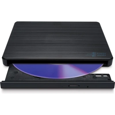 Afbeelding van HL Data Storage GP60 Externe DVD brander Retail USB 2.0 Zwart