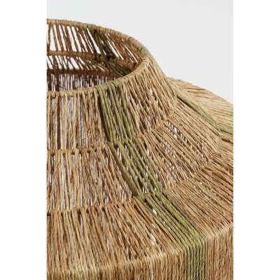 Afbeelding van Liliano Lantaarn H51 x Ø40 cm Jute Donkergroen