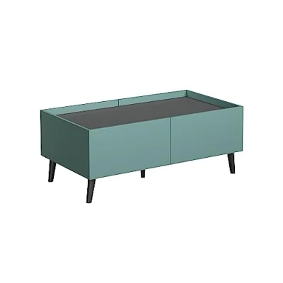 Afbeelding van Trendteam Salontafel Turquoise 110x60x44 cm
