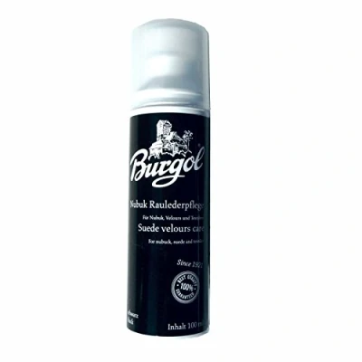 Afbeelding van Burgol Suede Velours Care Suède en nubuck opfrissende depper 100ml (000) Zwart
