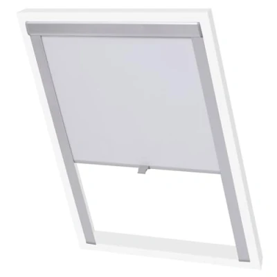 Image de vidaXL Store occultant roulant Blanc UK08