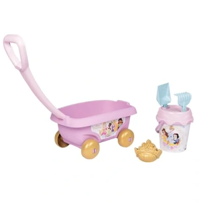 Image de Jeu d&#039;eau et de plage Smoby Chariot Disney Princess Rose