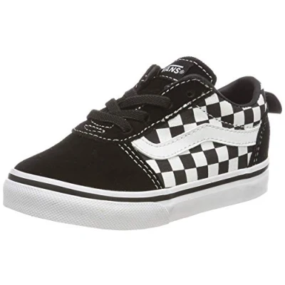 Afbeelding van Vans TD Ward Slip on Checkerboard ZWART 22,5