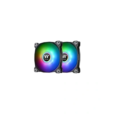 Afbeelding van Thermaltake Pure Duo 12 Universeel Ventilator cm Zwart 2 stuk(s)