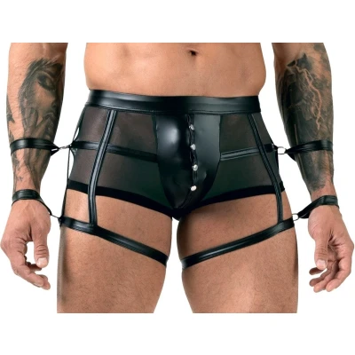 Afbeelding van Wetlook Jarretel Shorts voor Mannen met Boeien