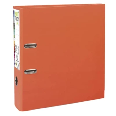 Afbeelding van Exacompta Ref. 53344E 1 stuk A4 maxi Prem &#039;Touch 80 mm rugbreedte mechaniek buitenafmetingen: 32 x 30 8 cm, formaat, kleur: Oranje