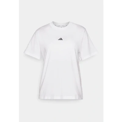 Afbeelding van adidas Sportswear Essentials Small LOGO Tshirt basic, Dames, Maat: XS, White/black