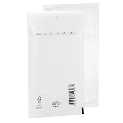 Afbeelding van Bantex B2 10 stuks bubbelenveloppen wit 225 x 140 mm 12/B