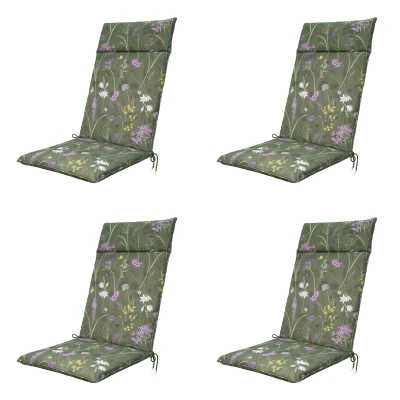 Afbeelding van Madison Kussen hoog 50x120 universeel Donna green eco+nature outdoor 4 stuks