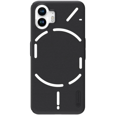Afbeelding van Nillkin Super Frosted Shield Nothing Phone (2) Hoesje Back Cover Zwart