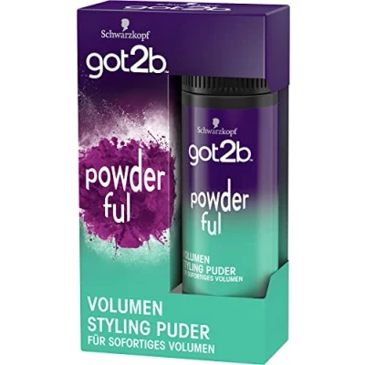 Image de Got2B Schwarzkopf Powder&#039;ful Poudre des Cheveux, 10 g