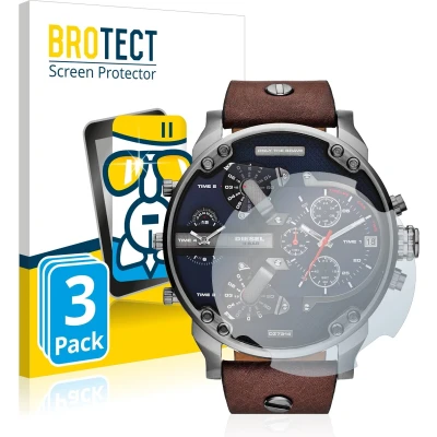 Afbeelding van BROTECT AirGlass kogelwerende glasfolie, Smartwatch beschermfolie, Transparant