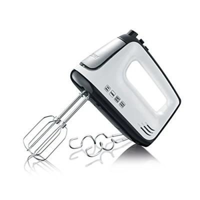 Image de SEVERIN HM 3830 Batteur à main 400 Watt inox/noir/blanc