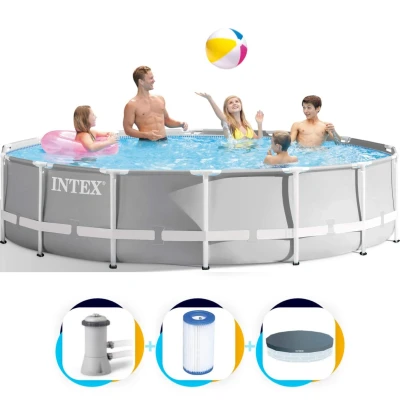 Afbeelding van Intex zwembad 427 x 107 Prism Frame met filterpomp