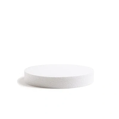 Afbeelding van Decora 0173923 schijf van polystyreen Ø 35 x 5 H cm, polyester, off/wit, 30 cm