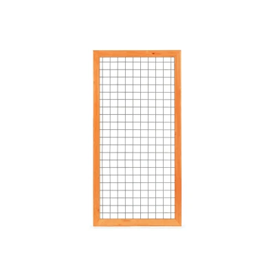 Afbeelding van Gaaselement Met Red Class Wood Kader 90x180 cm