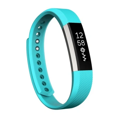 Afbeelding van Fitbit Alta siliconen bandje, Maat: Small, Lengte: 18.5CM Baby blauw