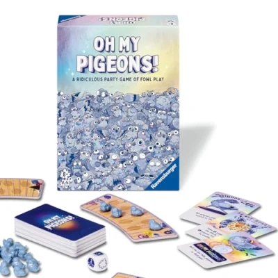 Afbeelding van Ravensburger Oh My Pigeons! Grappig spel voor familiefeest vanaf 8 jaar